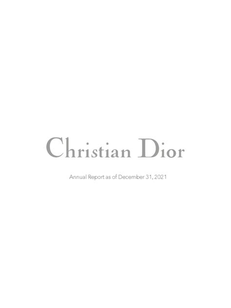 dior company worth|christian dior annual report 2023.